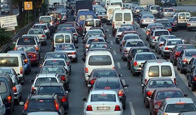 Trafikteki araç sayısı 21.5 milyona ulaştı