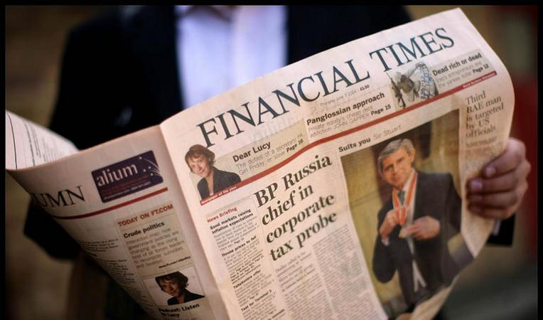 Financial Times satılıyor